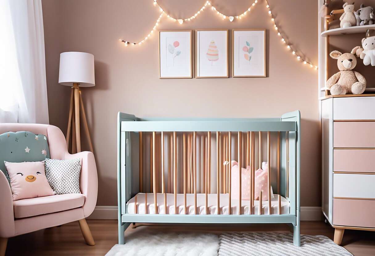 Optimiser l'espace dans la chambre de bébé : lits évolutifs et multifonctions