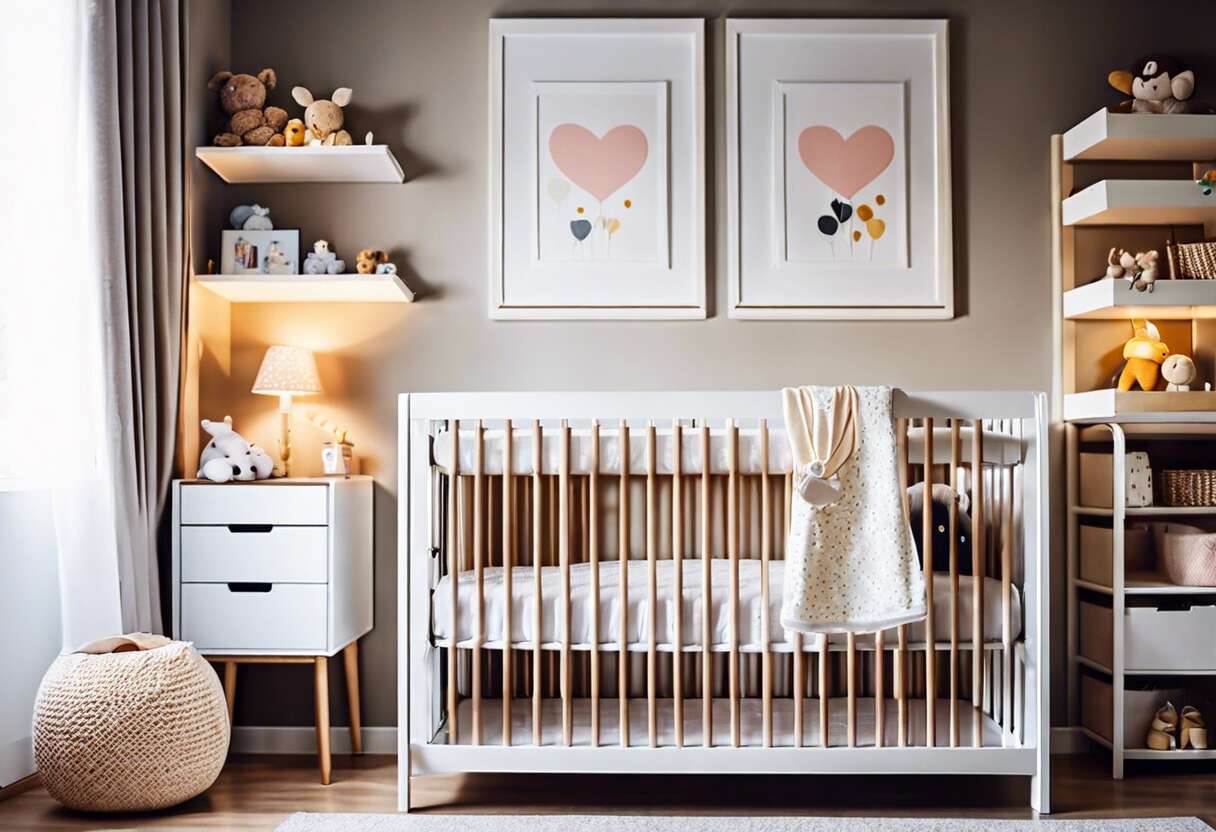 Des astuces déco pour une chambre de bébé à la fois pratique et tendance