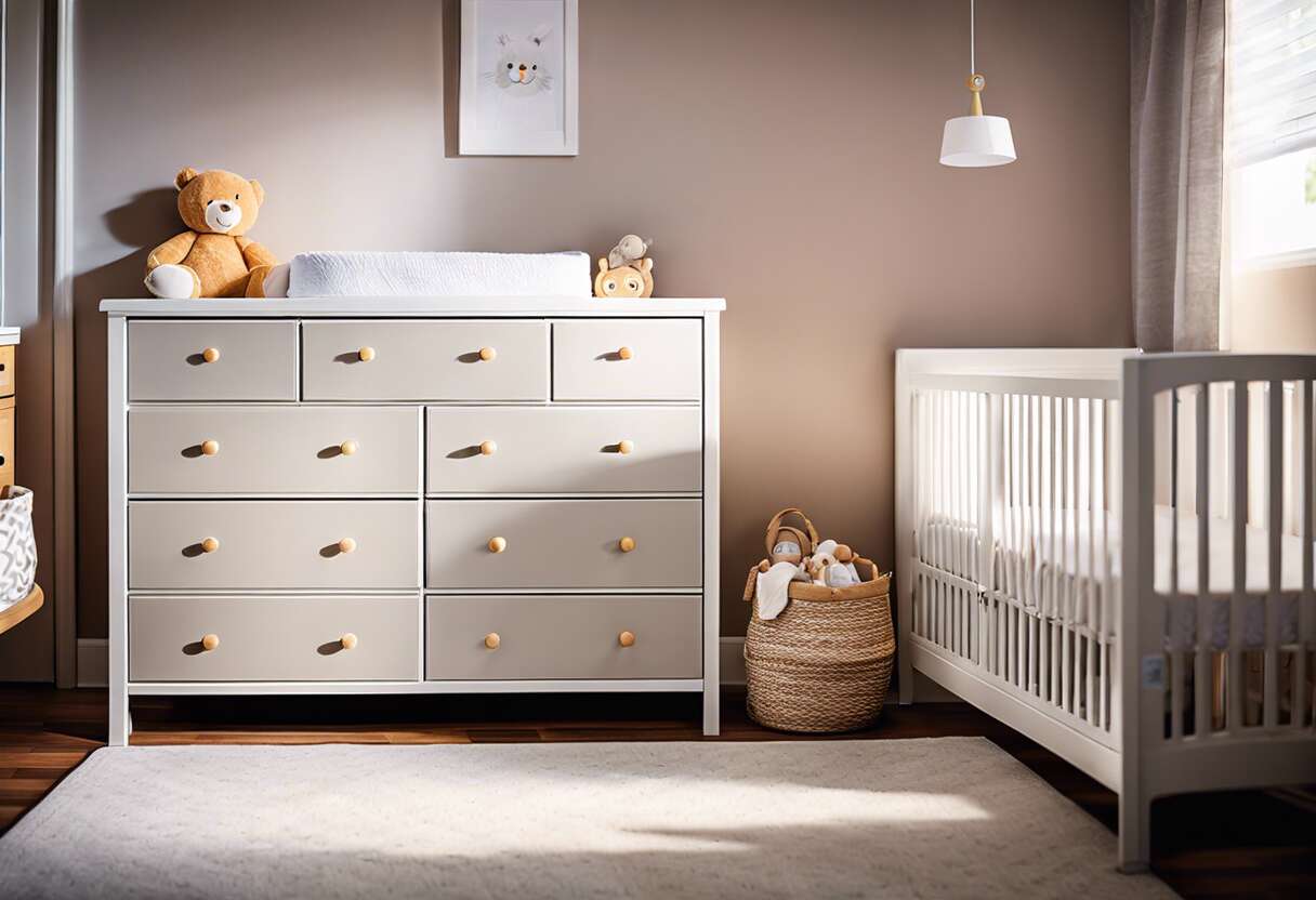 Choisir la table à langer adaptée : sécurité et confort pour votre bébé