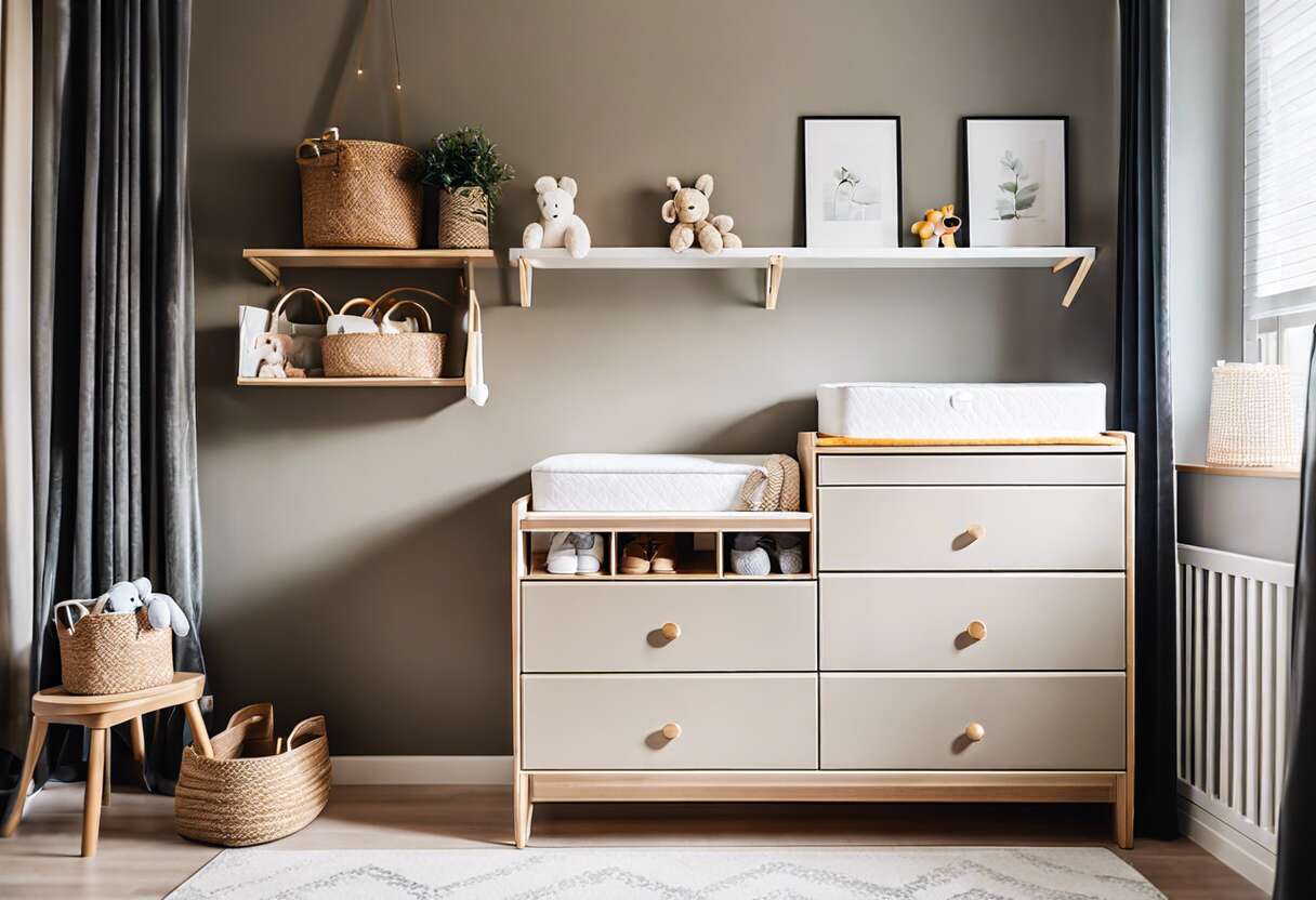 Critères de sélection d’une table à langer durable et facile à entretenir