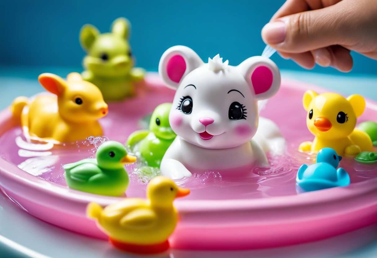 Entretien et hygiène des jouets de bain : conseils pratiques