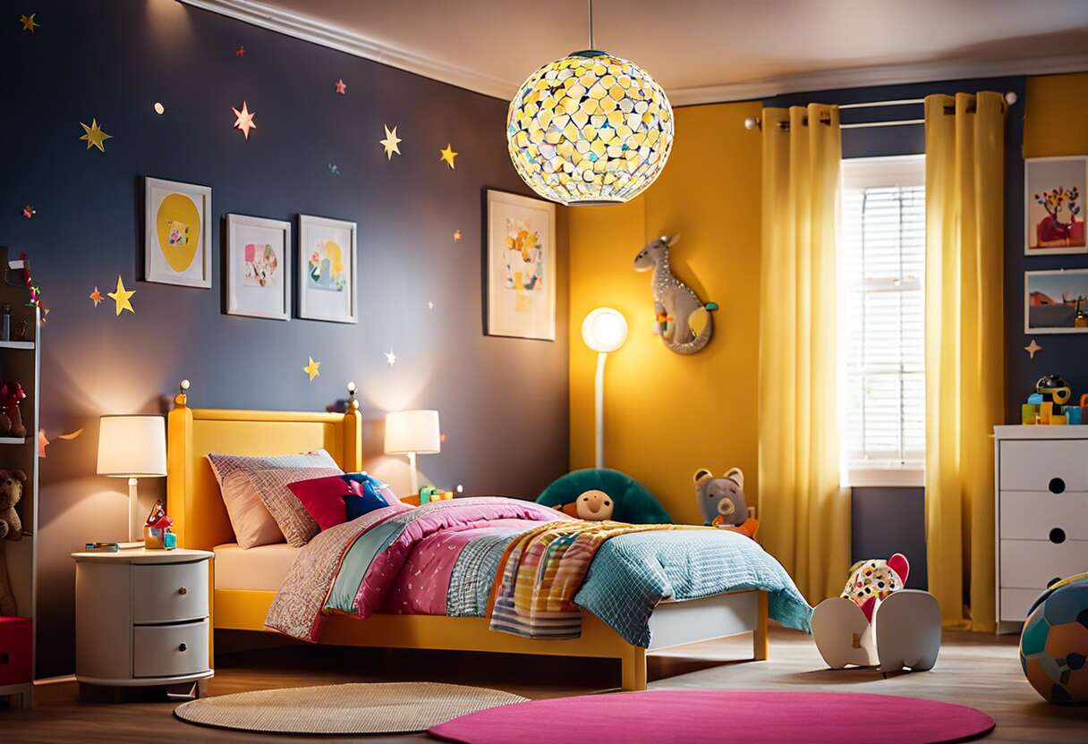 L'éveil lumineux : choisir le bon luminaire pour les chambres d'enfants