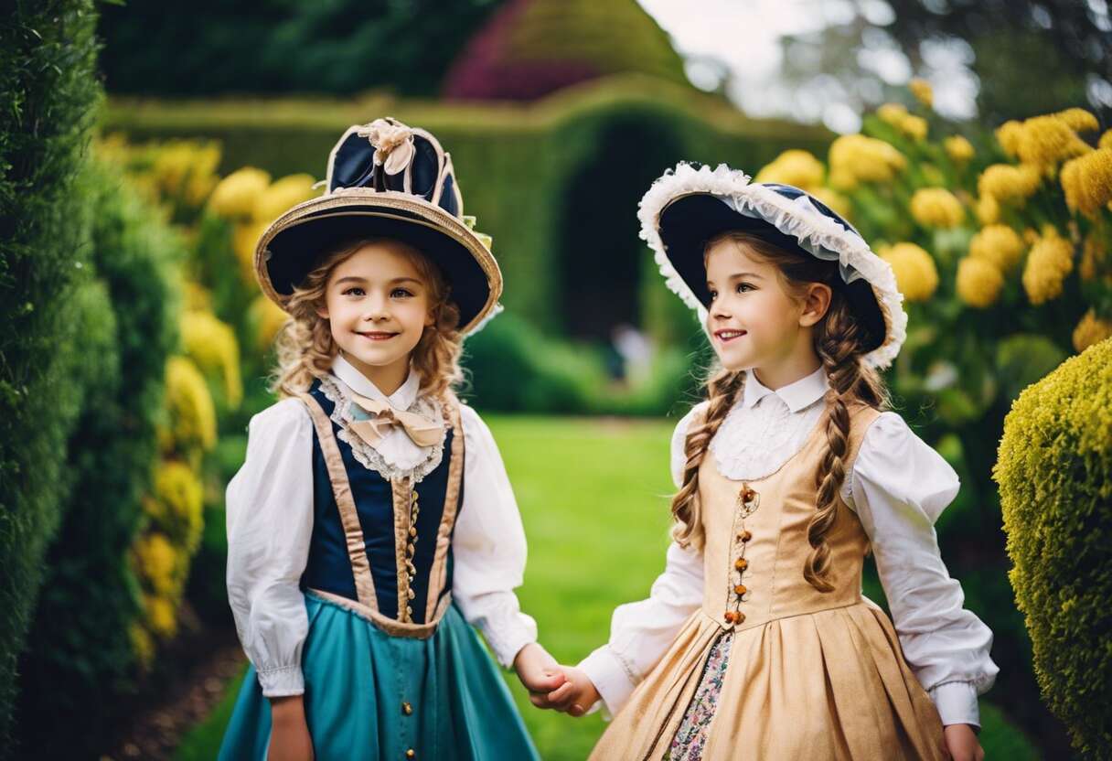 Costumes d'époque pour enfants : voyage ludique dans le temps