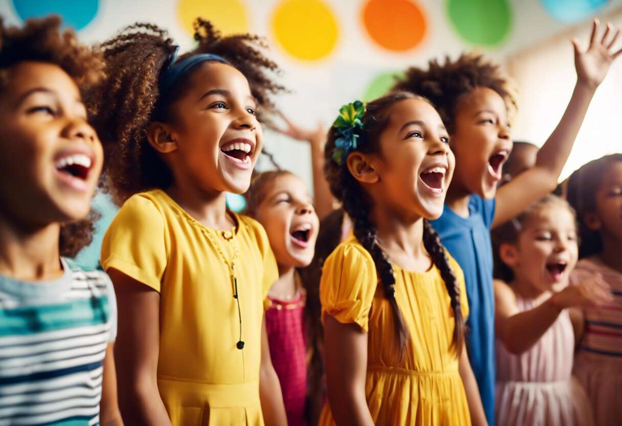 Émotions et expressions vocales : ce que les chansons apportent aux enfants