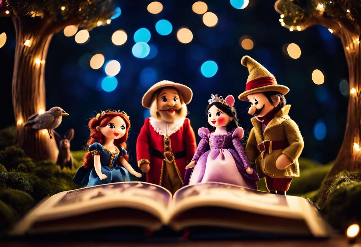 Marionnettes de contes : animer l'histoire du soir avec magie