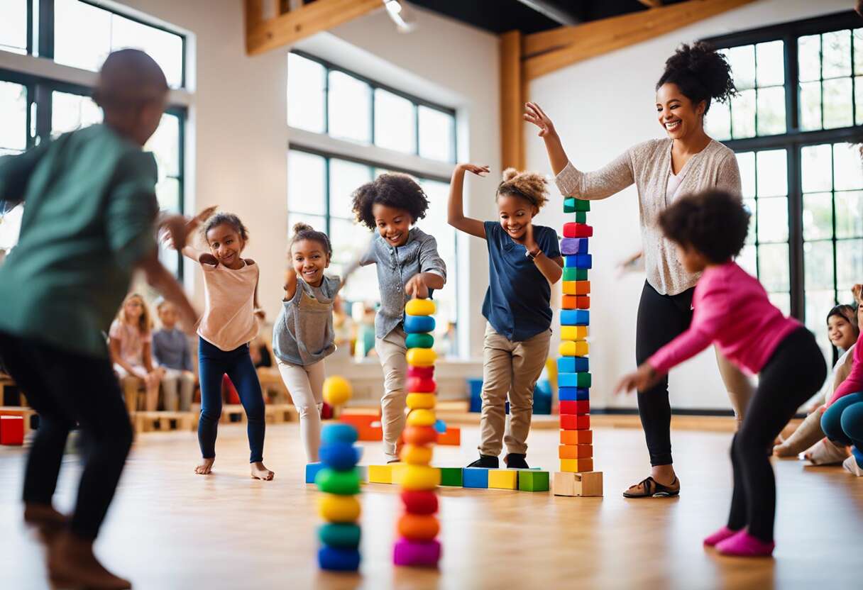 Équilibre et concentration : ateliers ludiques pour tous les âges