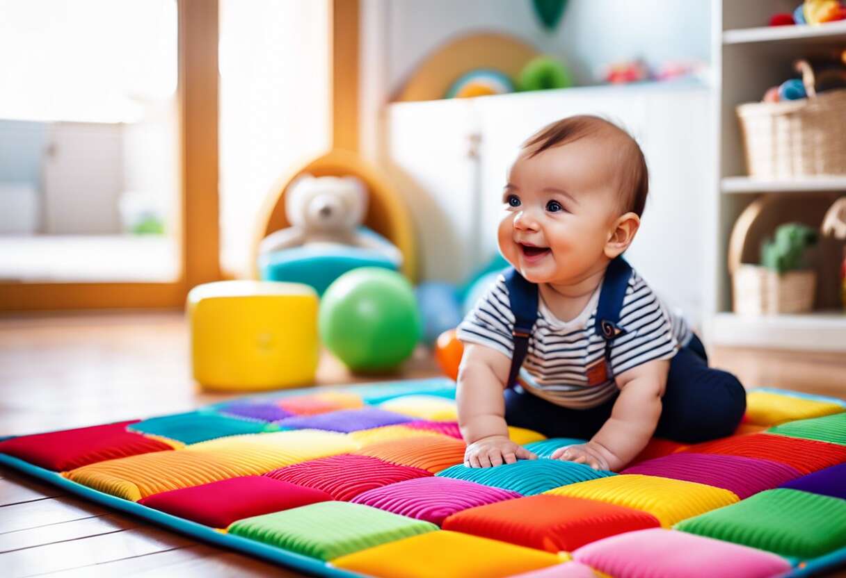L'importance du tapis d'éveil pour le développement de bébé