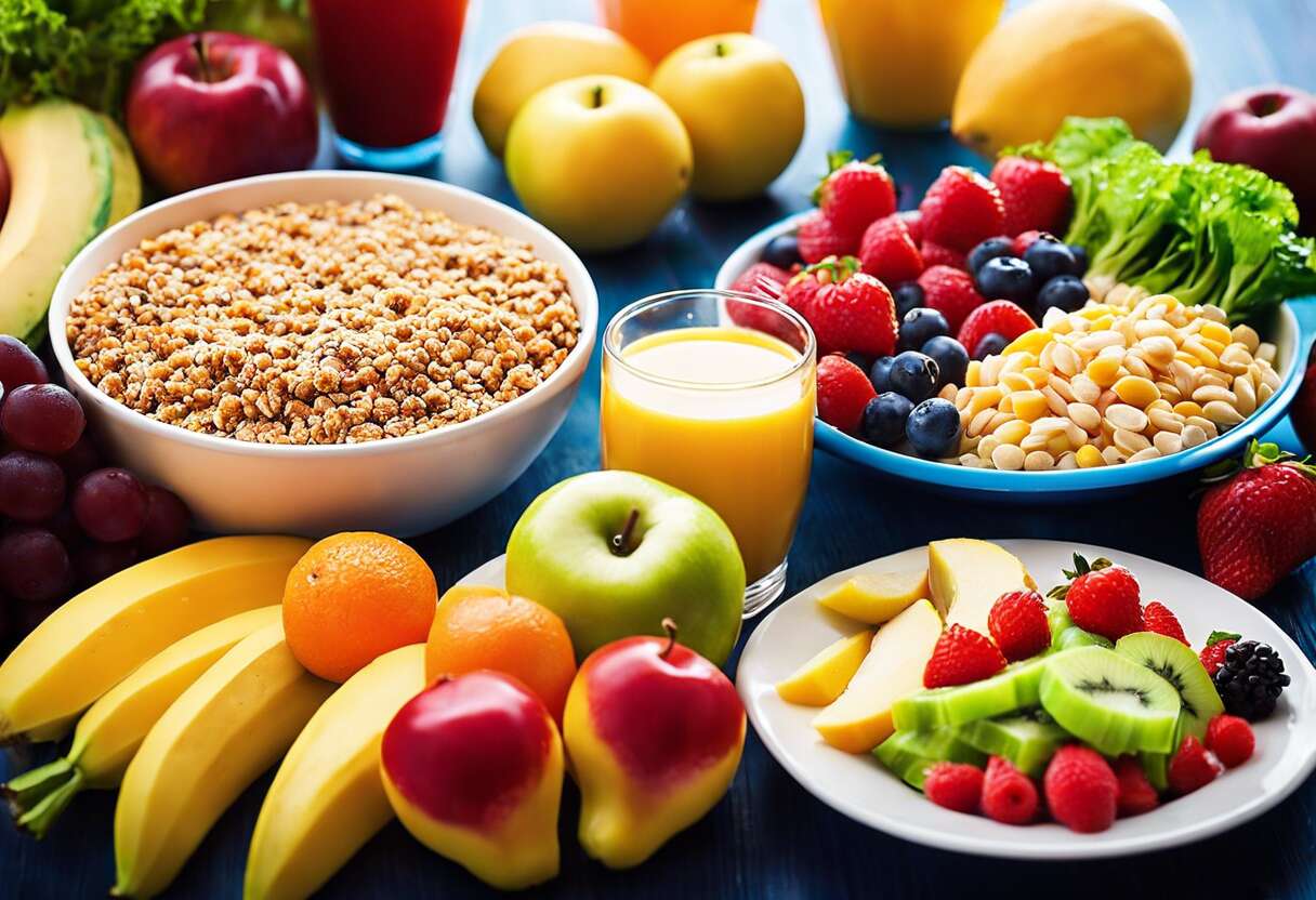 Conseils nutritionnels pour enfants avant un grand tournoi sportif