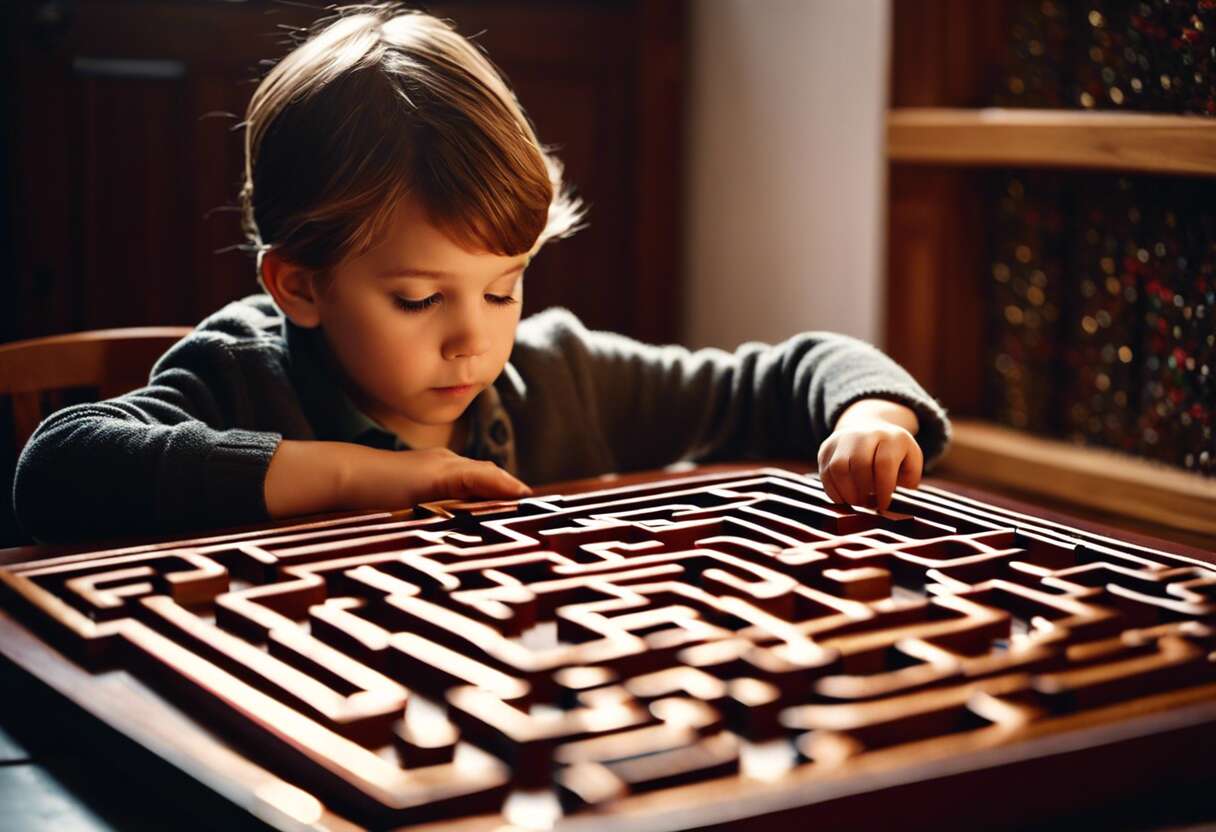 Les bienfaits des jeux de labyrinthes pour la motricité et la planification chez les jeunes
