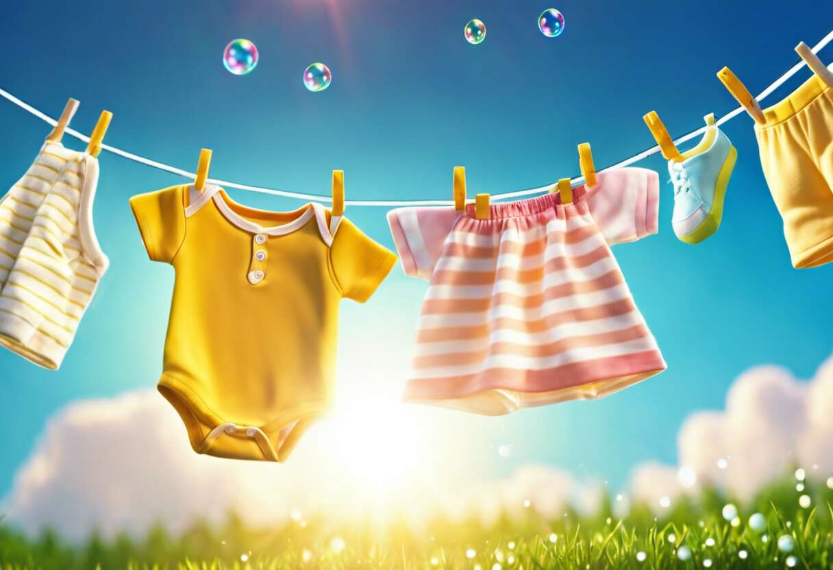 Entretien facile : trucs et astuces pour nettoyer les vรชtements de bรฉbรฉ