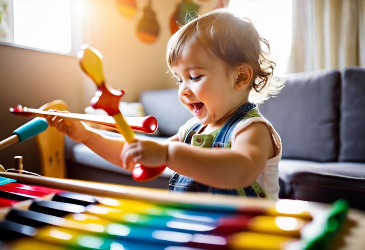 Dรฉcouverte musicale : initier les tout-petits aux plaisirs des sons et rythmes