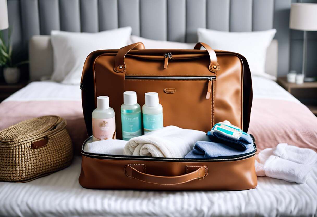 Préparation de la valise de maternité : timing et astuces