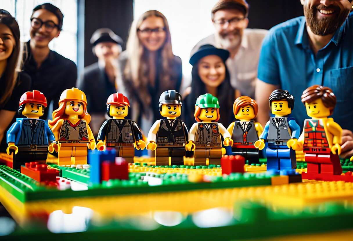 Construction en รฉquipe : compรฉtitions crรฉatives avec des blocs et Legoยฎ