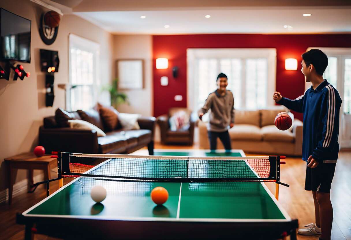 Adresse et précision : sélection de mini-jeux sportifs d'intérieur