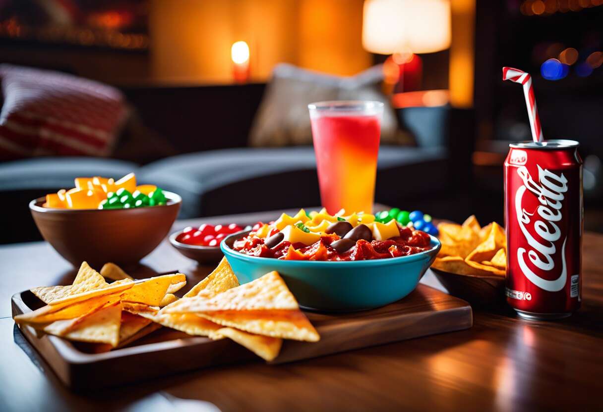 Les incontournables snacks à prévoir pour une nuit de jeux