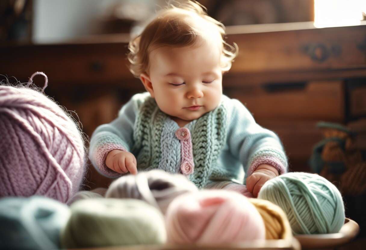 Croiser les fils : une journรฉe avec une tricoteuse spรฉcialisรฉe en layette haut de gamme