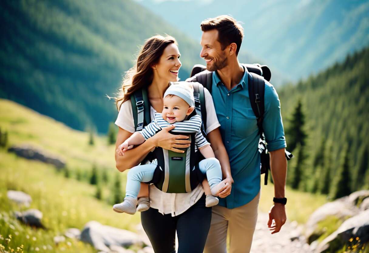 Comment sรฉlectionner un porte-bรฉbรฉ sรปr et confortable pour vos randonnรฉes familiales ?