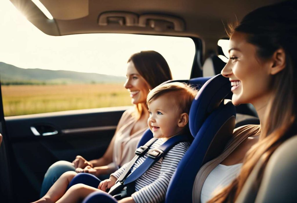 Voyage en famille : trouver une voiture de location adaptée aux bébés