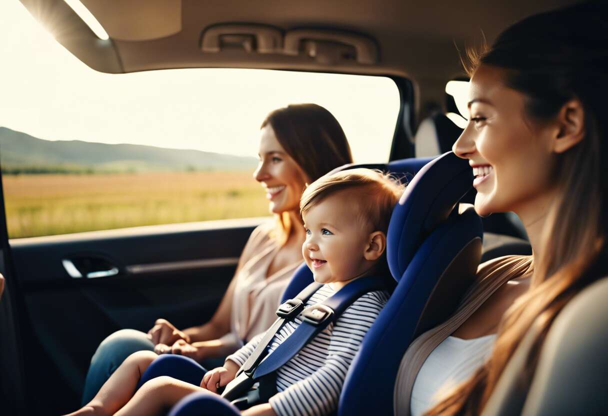 Voyage en famille : trouver une voiture de location adaptรฉe aux bรฉbรฉs