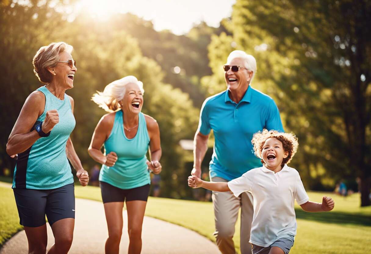 La place des défis sportifs dans les réunions familiales amicales