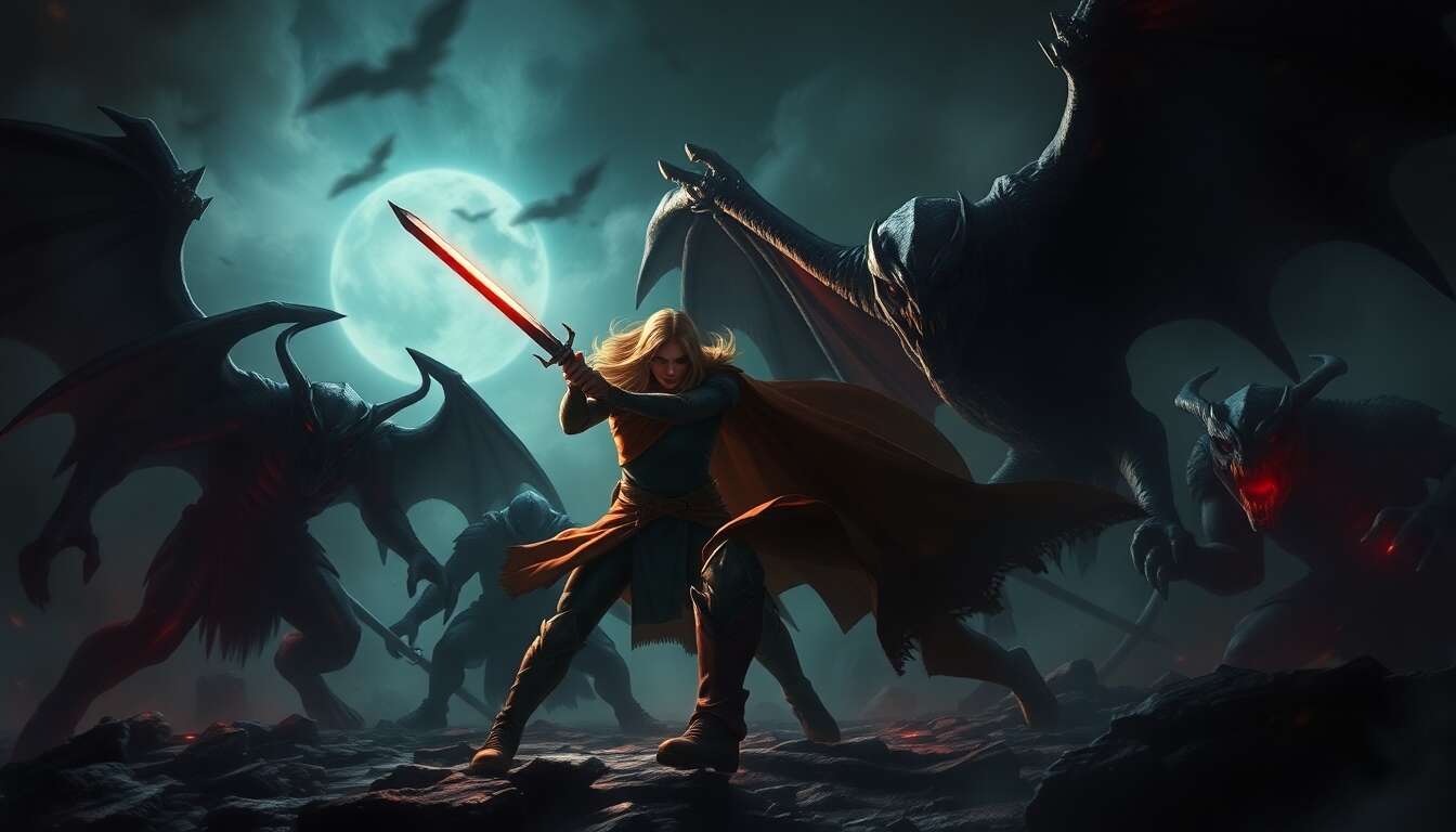 Crรฉatures de la nuit : identification et combat dans les RPG d'horreur