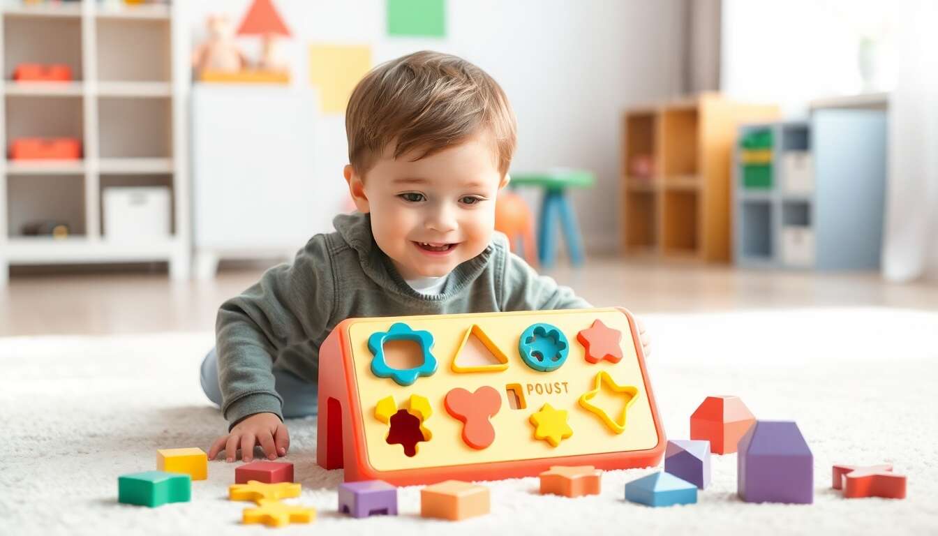 Sélection cadeaux : quelle boîte à forme offrir à un enfant de deux ans ?