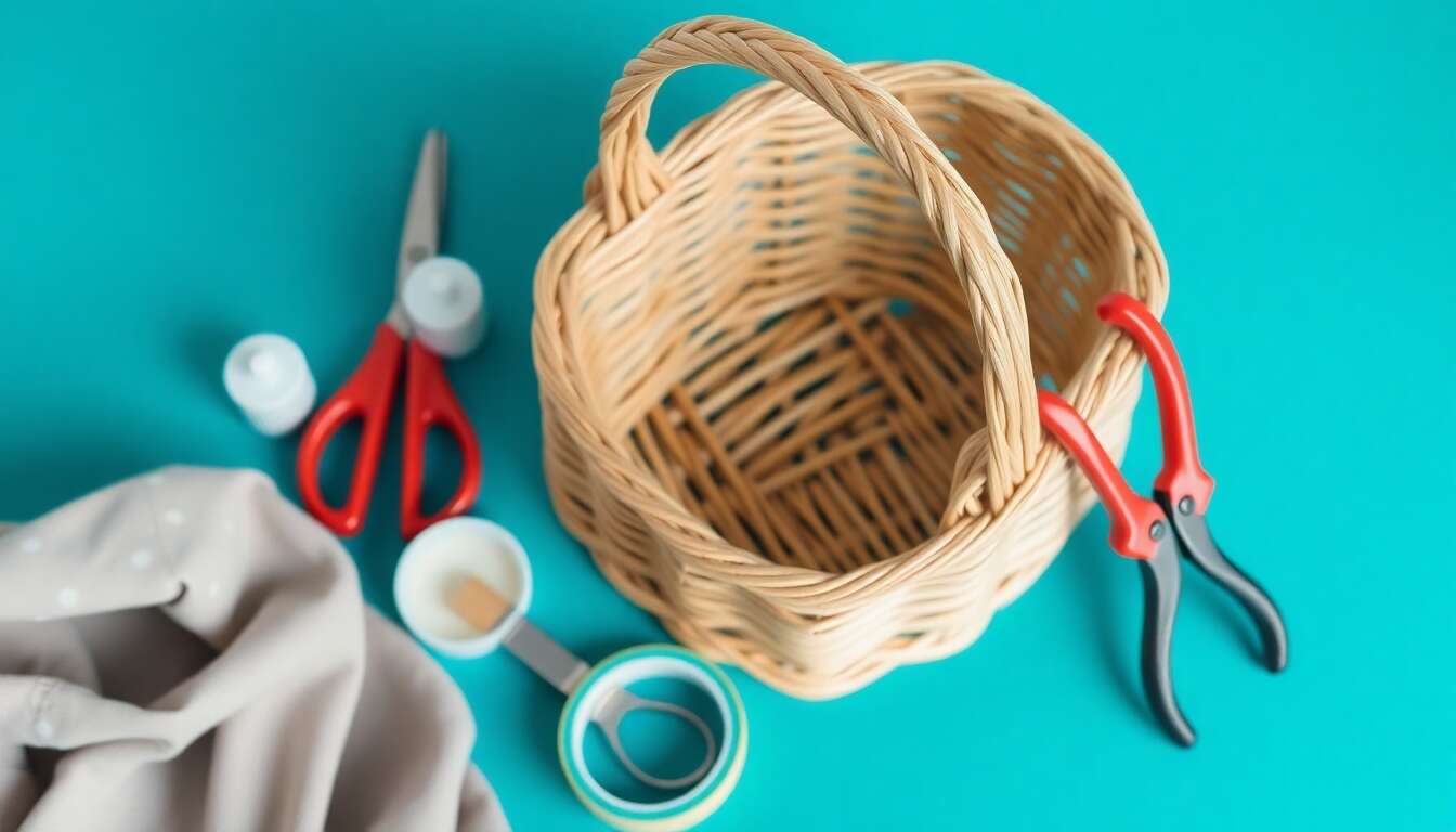 Initiation ร la vannerie : paniers personnalisรฉs pour jouets