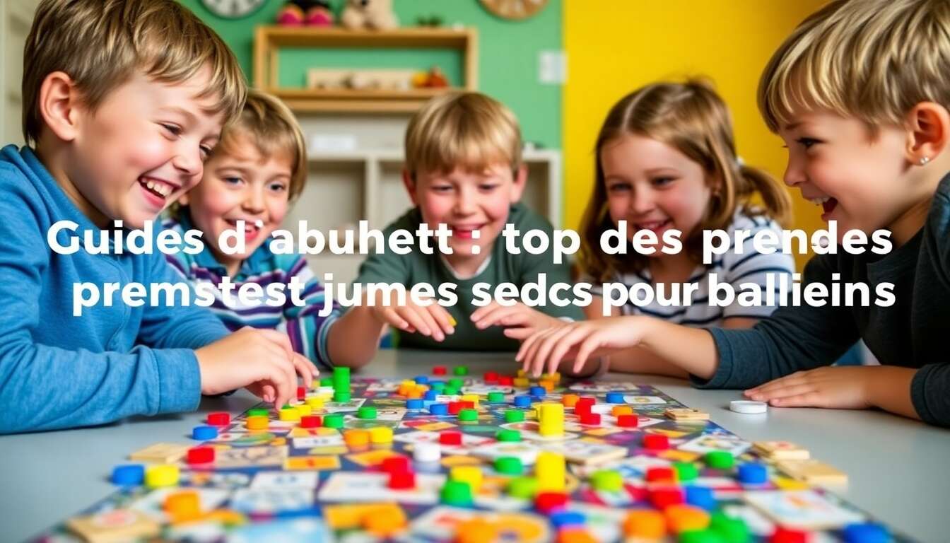 Guides d'achat : top des premiers jeux de plateau pour enfants