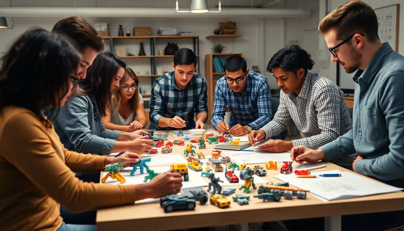 De l'idรฉe au produit fini : suivi du dรฉveloppement d'un jouet innovant
