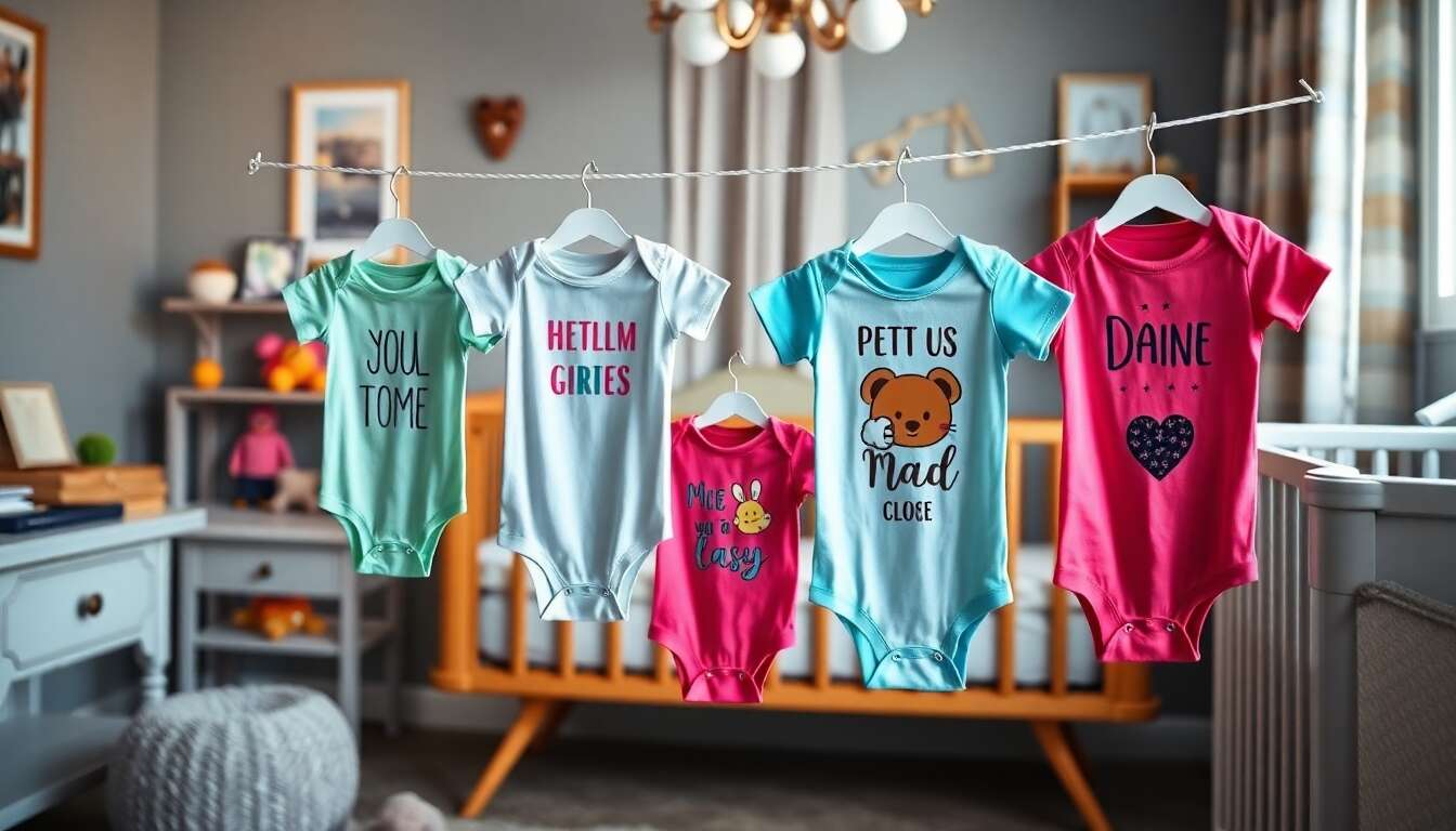 Personnalisation des bodys : idรฉes originales pour un cadeau unique