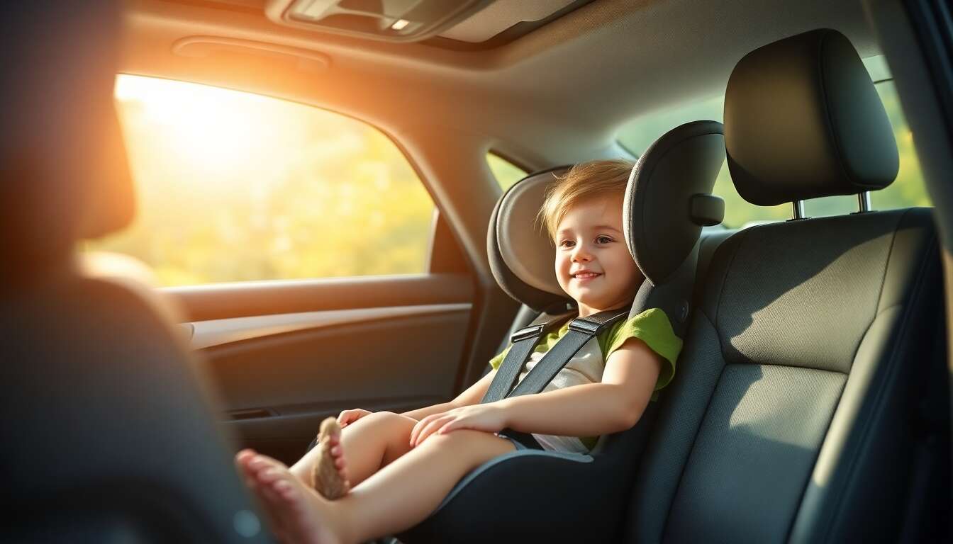 Les types de sièges auto disponibles