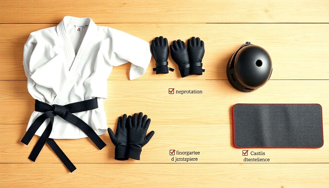 รquipement essentiel pour les tournois de karatรฉ juniors : la check-list complรจte
