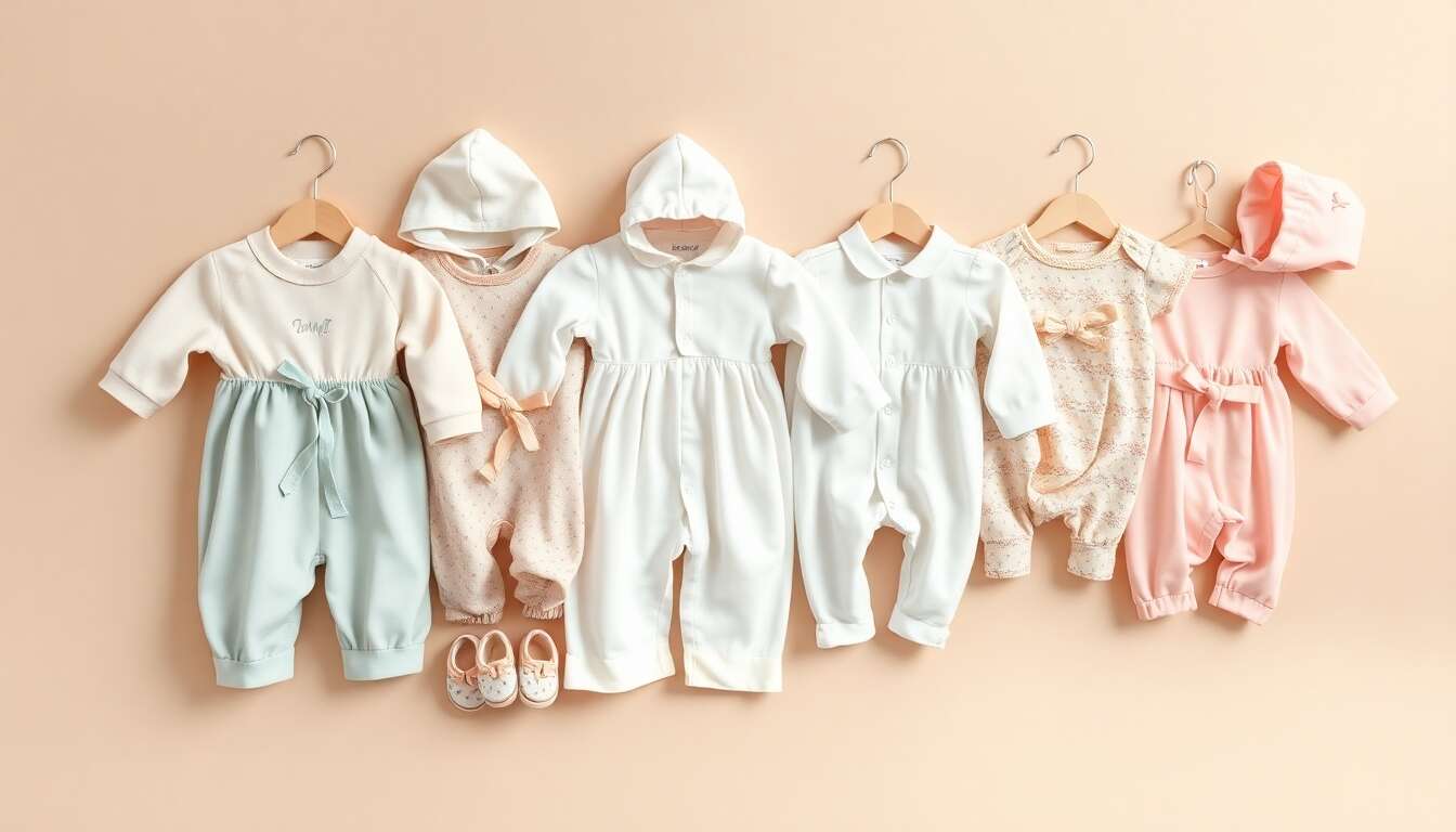 Tenues de naissance parfaites : sรฉlection des meilleurs ensembles coordonnรฉs