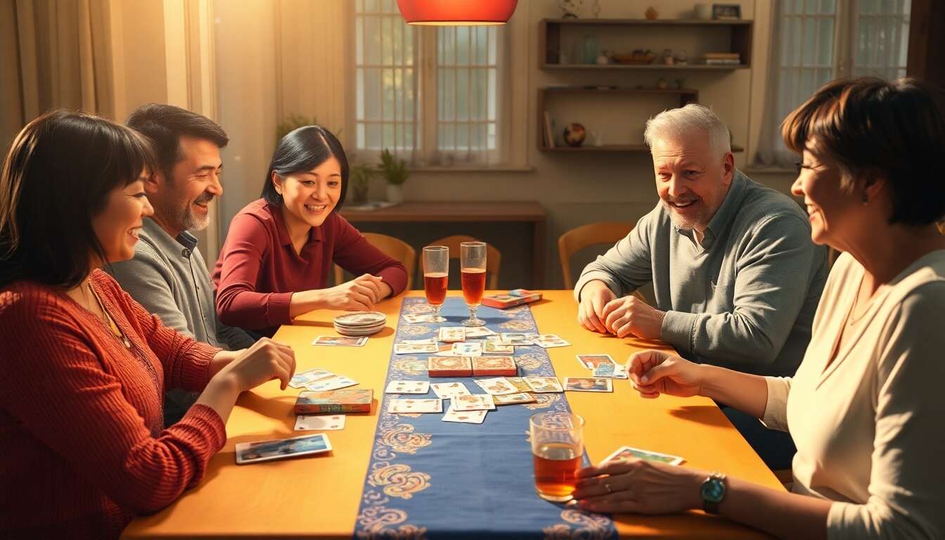 Top 10 des jeux de cartes incontournables pour animer vos réunions de famille