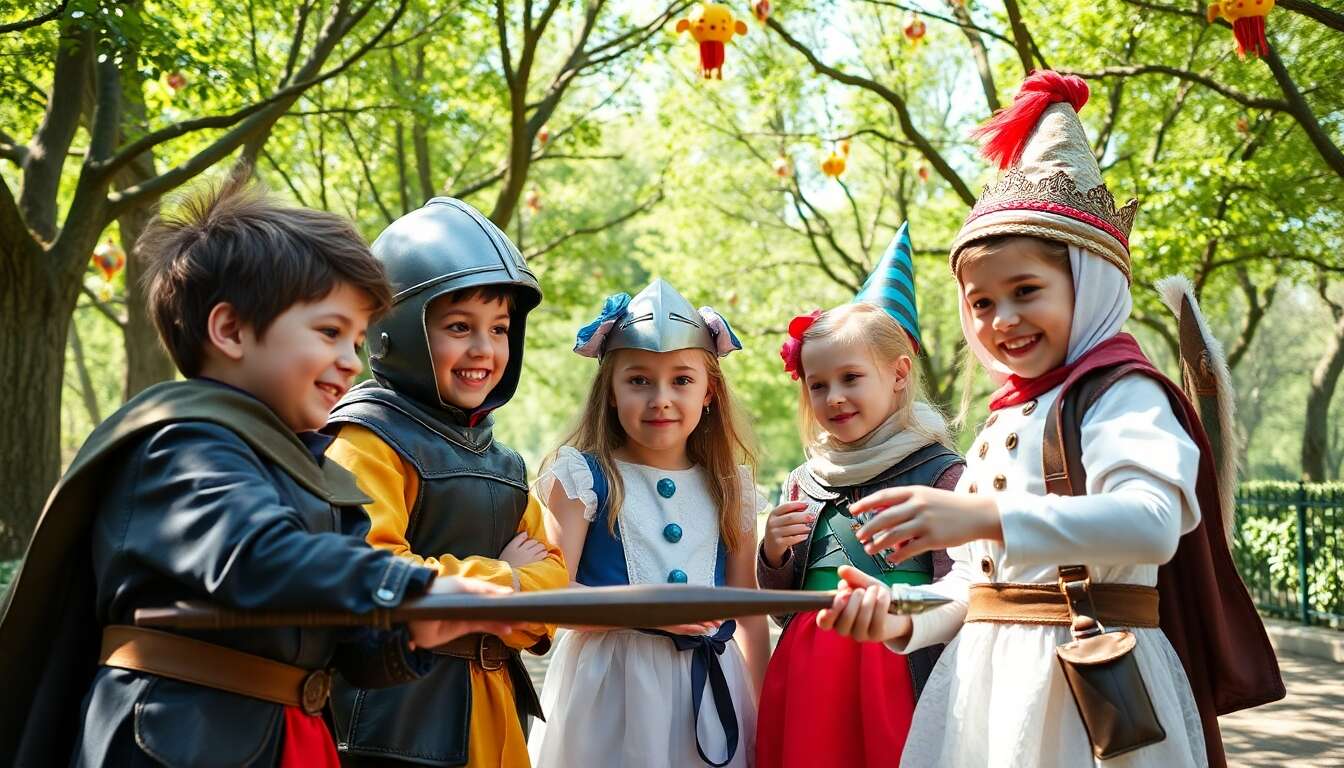 Jeux de rรดle rรฉaliste : plongรฉe dans l'imagination pour les enfants