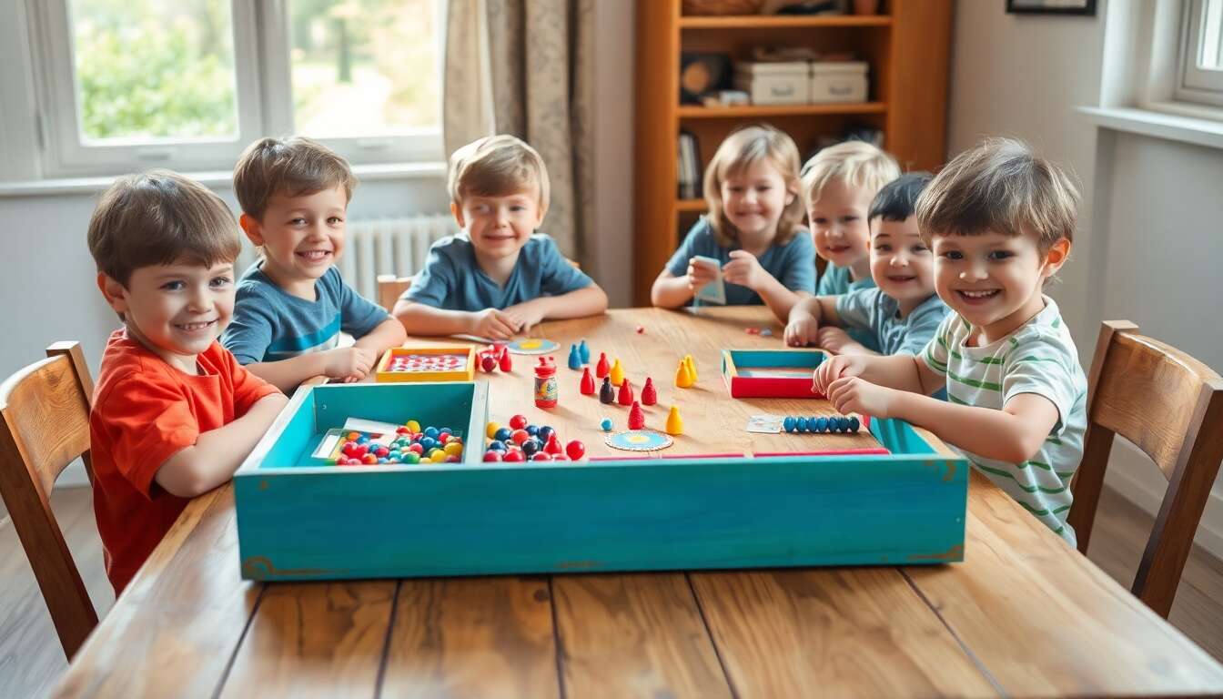 Découvrir les premiers jeux de société pour enfants