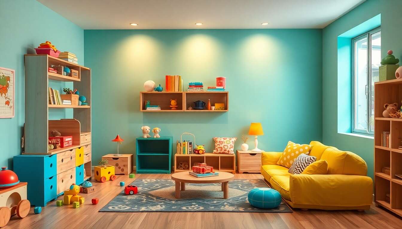 Crรฉer un espace jeu ร petit budget : idรฉes et astuces