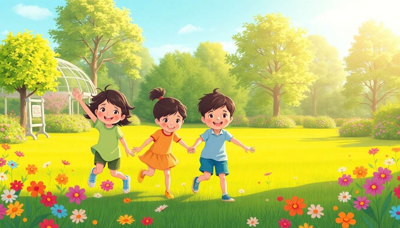 Comptines animรฉes : sรฉlection pour un รฉveil joyeux et colorรฉ