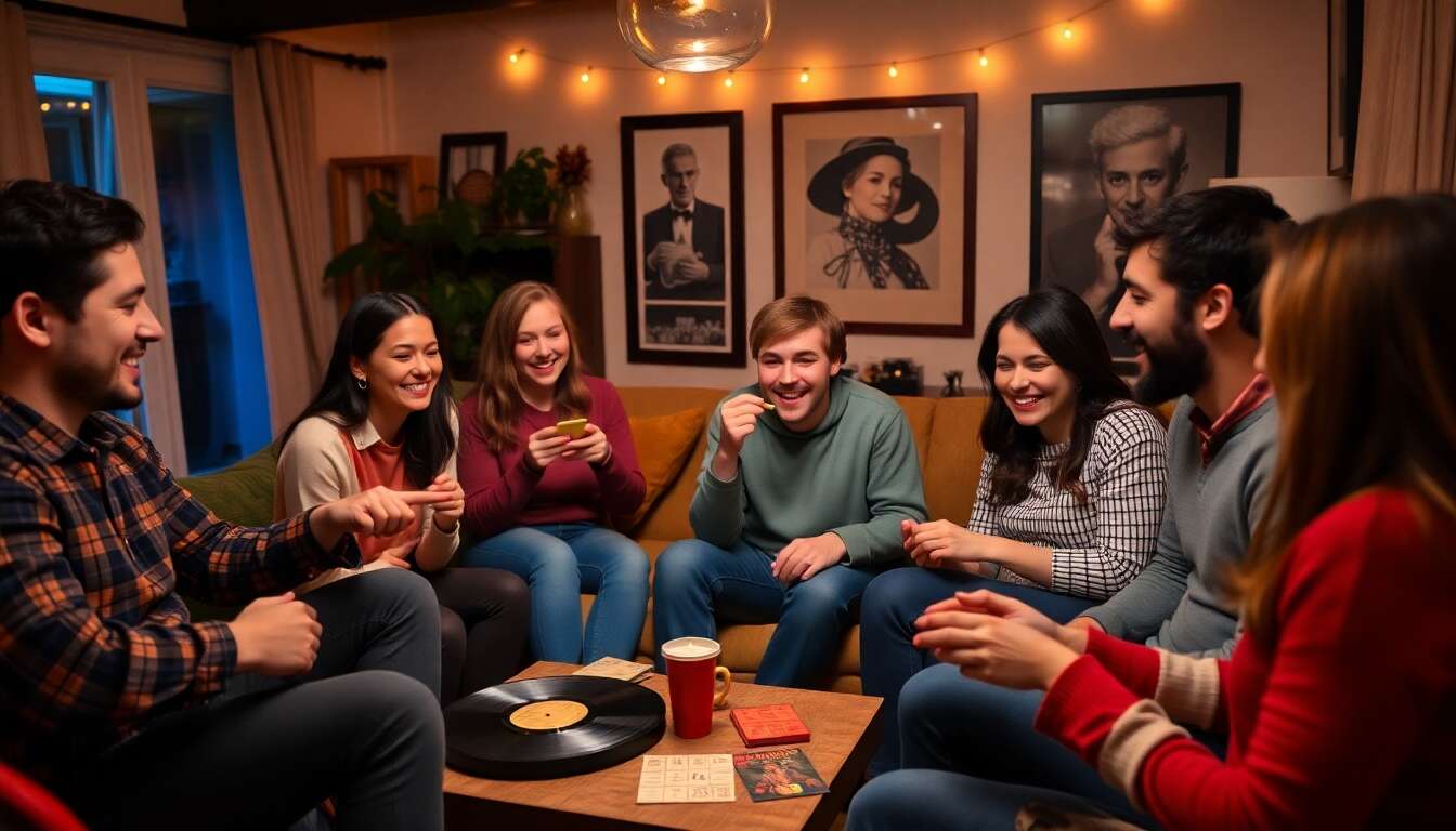 L'importance du choix musical lors d'une soirée avec party games