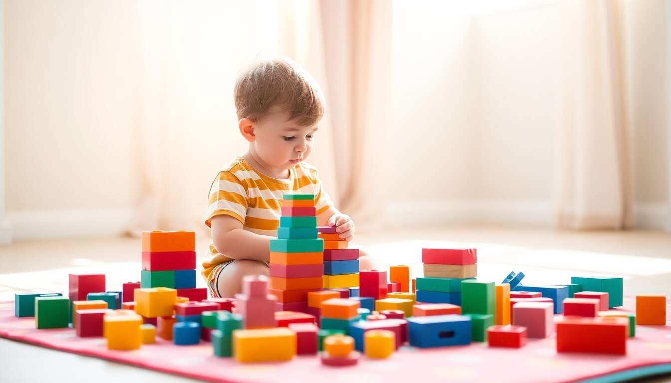 Blocs de construction et dรฉveloppement cognitif chez le jeune enfant