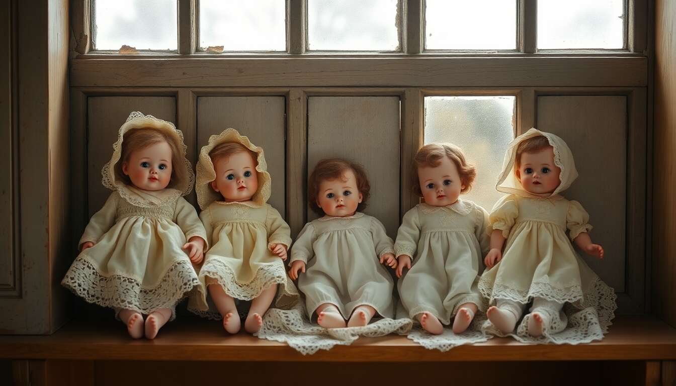 L'engouement pour les figurines de nourrissons d'autrefois