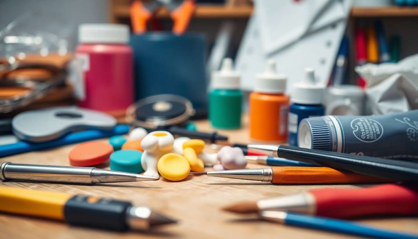 Sculpter ses propres héros de jeux : matériaux, outils et méthodes