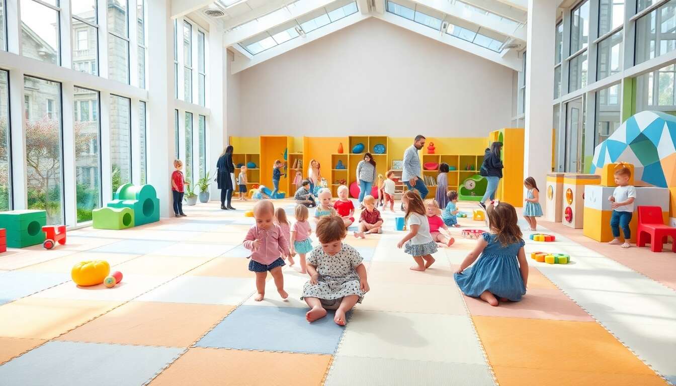 Éveil par le jeu : les meilleures expositions pour bébés et tout-petits