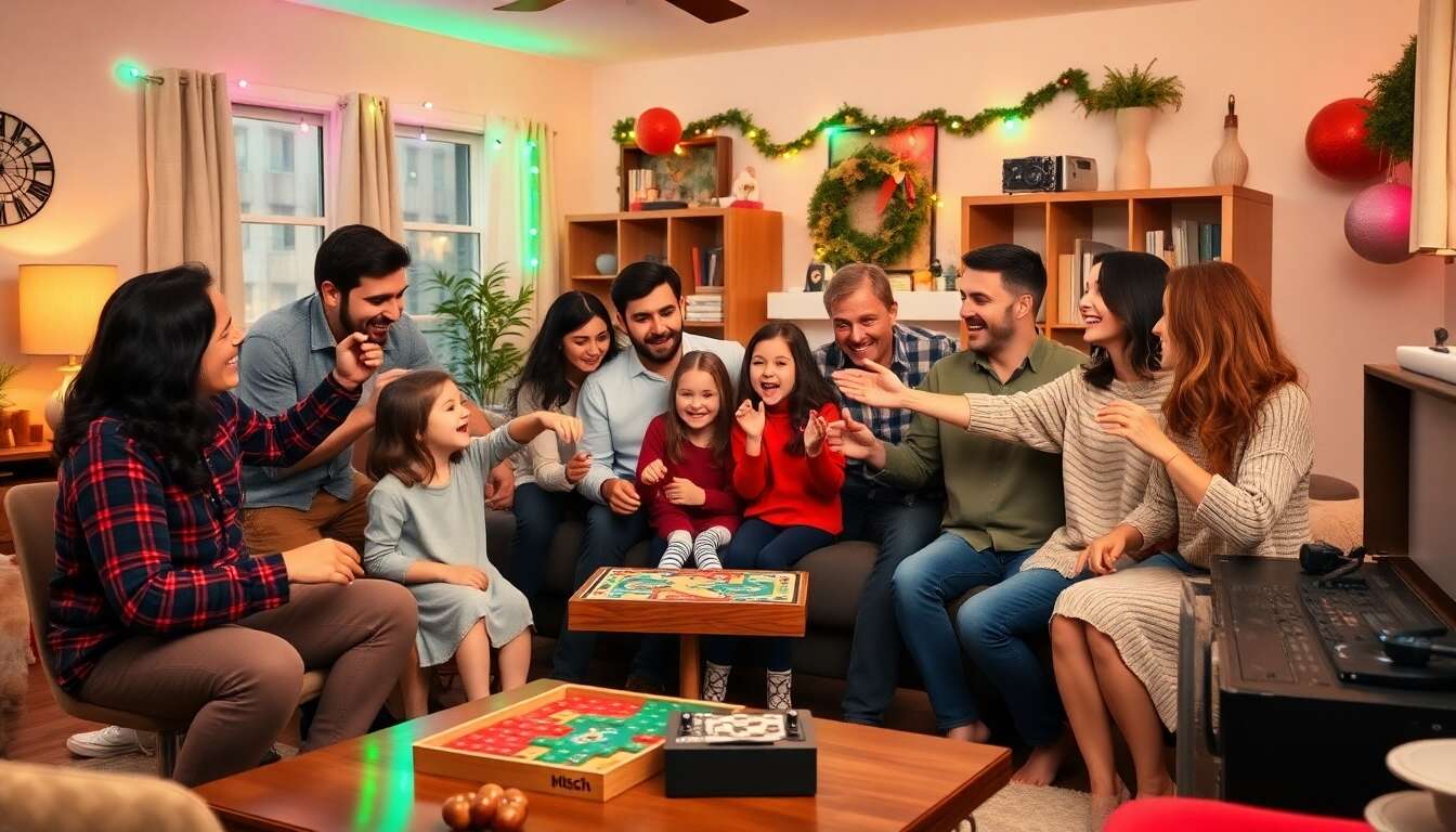 Crรฉer une ambiance festive : musique et jeux, le duo gagnant en famille