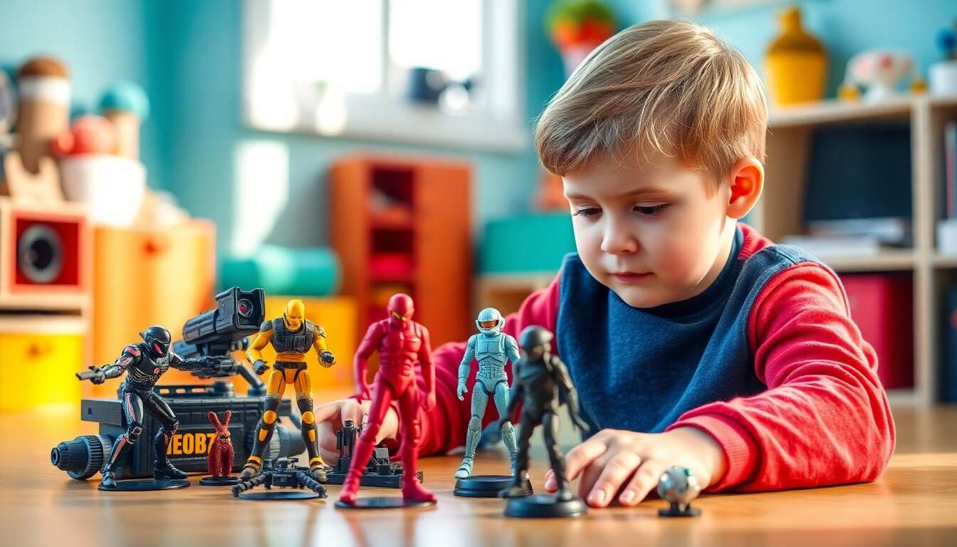 Apprentissage ludique : le rรดle des figurines science-fiction dans le dรฉveloppement infantile