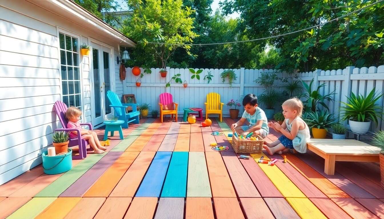 Deck-building crรฉatif : des idรฉes innovantes pour รฉveiller votre enfant