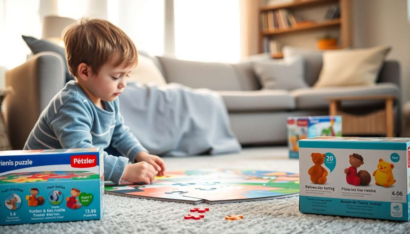 Choisir le bon puzzle selon l'âge de l'enfant : guide d'achat