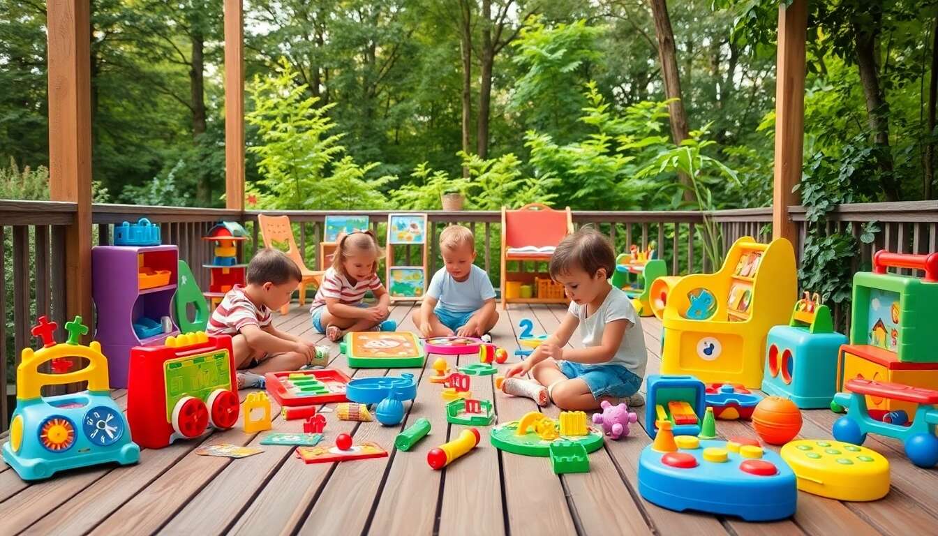 Construction de decks ludiques : jeux et apprentissage pour les petits