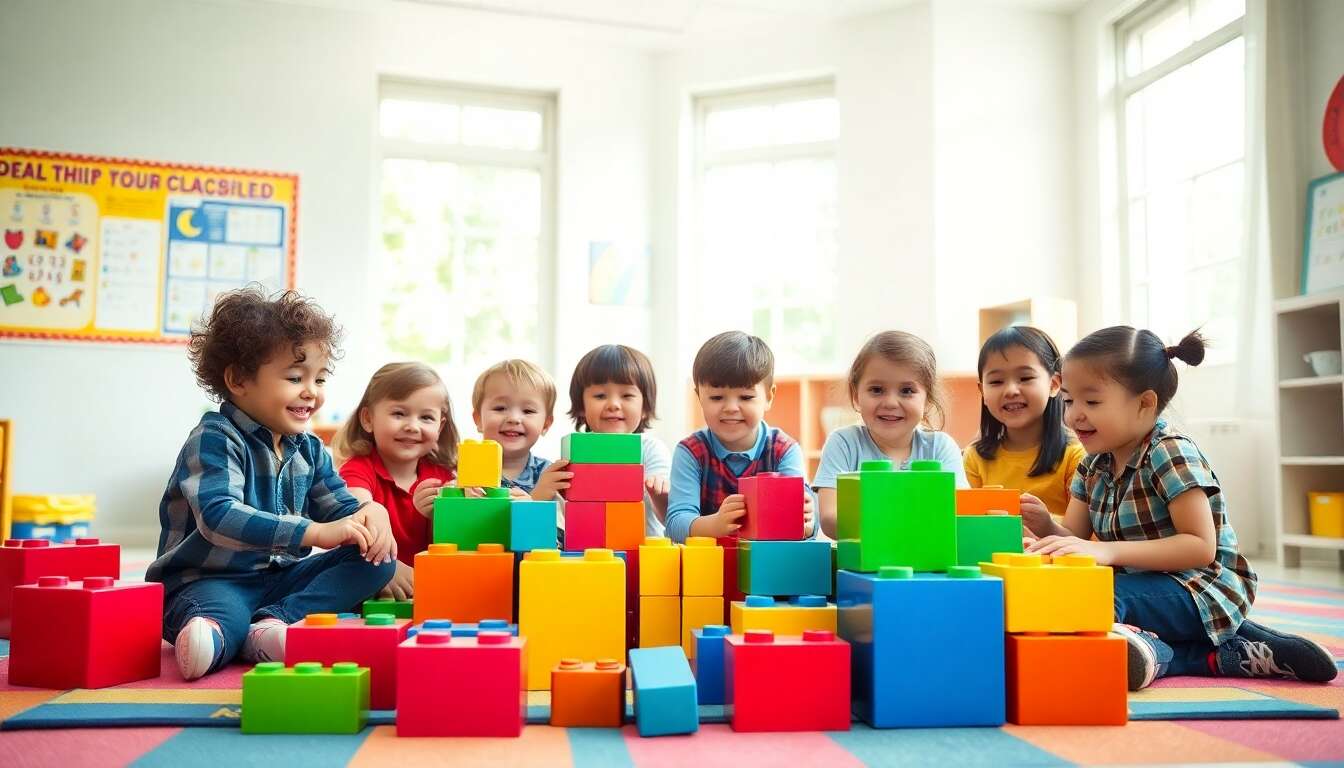 Jeux de construction : développer la créativité chez les jeunes enfants