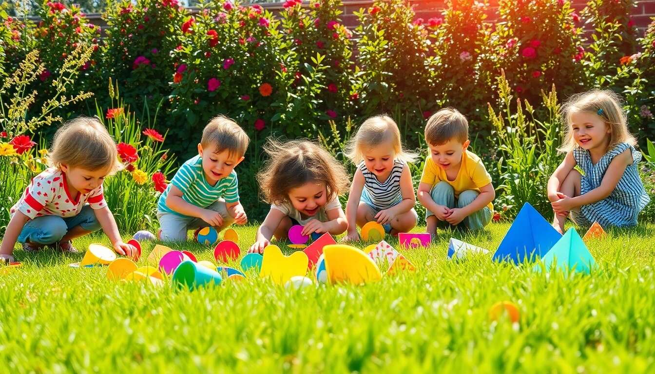 Conseils pratiques : organiser une chasse au trรฉsor รฉducative sur les couleurs et formes
